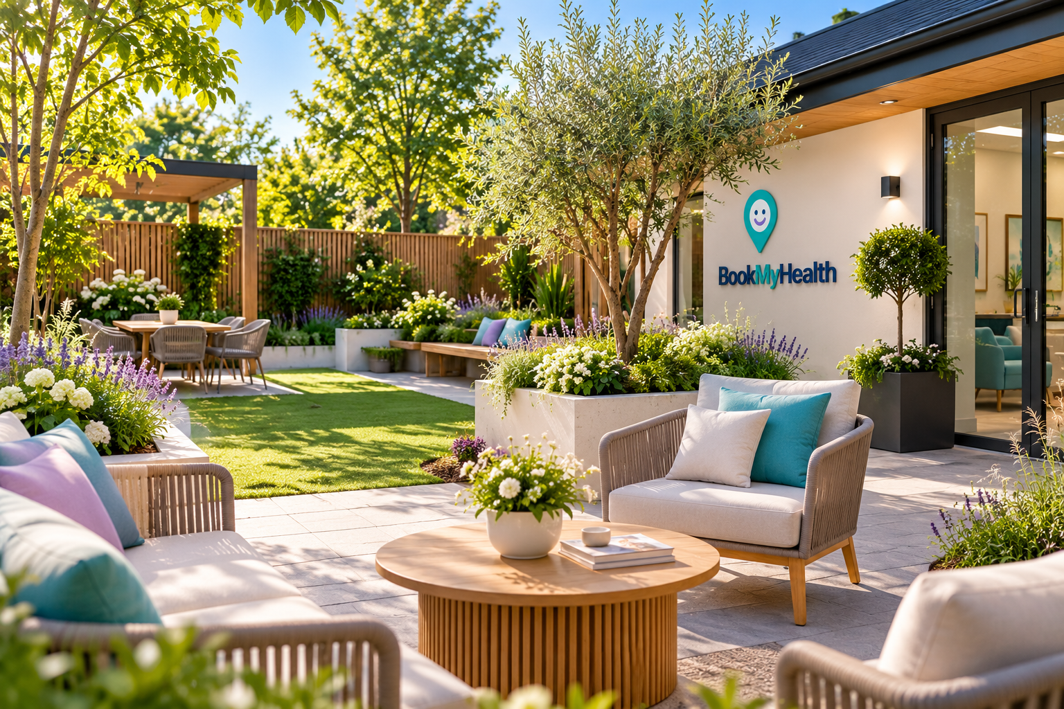 Courtyard garden